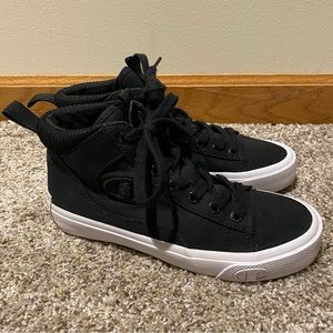 High Top Gem Hi Champion Canvas Sneakers Size 6